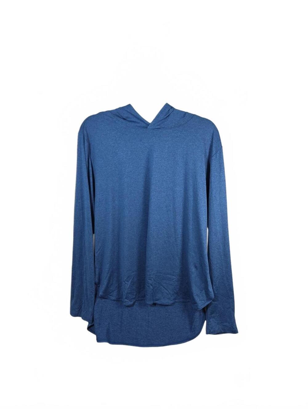 Will.Lit UPF 50+ Sun Protection Blue Hoodie, Size 2XL